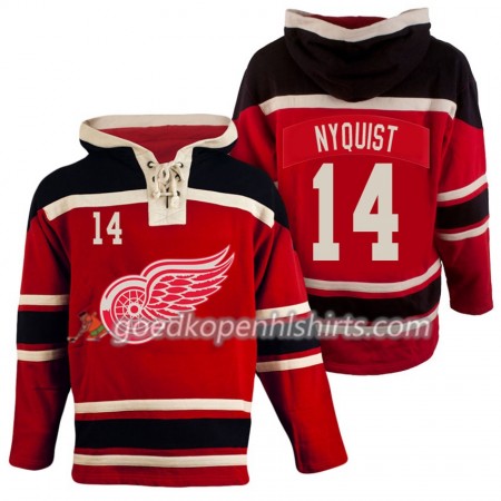 Detroit Red Wings Gustav Nyquist 14 Rood Hoodie Sawyer - Mannen